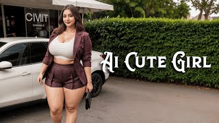 Insta Fashion: Gorgeous Curvy Plus-Size Actress in Wine Co-Ord Set - Full Body View