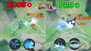 Greninja Correct Build For Surf & Smokescreen After New Update! Pokemon unite