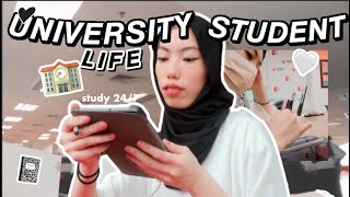 24 HOURS DAY IN MY LIFE of a UNIVERSITY STUDENT ☁️ (malaysia)