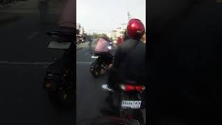 EMAK GAUL NAIK MT 25 #motovlogmedan #short #mt25