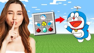 😱 MINECRAFT BUT I CAN CRAFT DORAEMON IN MINECRAFT | Minecraft