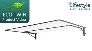 Eco Twin Clothesline Product Video