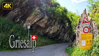 Driving the Steep, Narrow, and Winding Road from Griesalp to Interlaken, Swiss Alps 🇨🇭 Switzerland