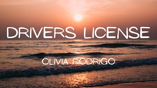 Olivia rodrigo drivers license