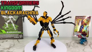 Блакарахния/Blackarachnia, трансформер, обзор фигурки, серии Kingdom.