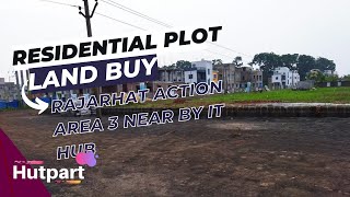 Rajarhat action area 3 near by IT hub | Residential land plot buying Newtown Video no.810