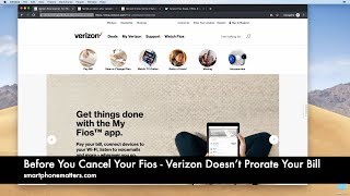 Before You Cancel Your Fios - Verizon Doesn’t Prorate Your Bill