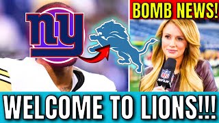 CONFIRMED Lions CLOSE WITH GREAT PLAYER FOR THE ACTIVE CAST! DETROIT LIONS NEWS