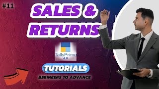 TALLY PRIME 4.0 TUTORIAL  | Tally Prime 4.0 Full Course - Sales and Return Vouchers @LearnWell