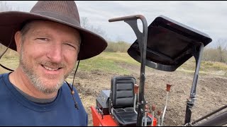 EXCAVATOR ISSUES - INSTALLING SOLAR LAMP - MOVING FRONT GATE (EP 23)