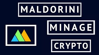 Minage crypto Maldorini imota wallet swap crypto