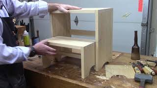 Building a Step Stool with Hand Tools Part 1