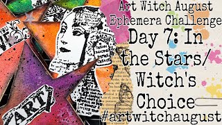 Art Witch August Day 7: In the Stars / Witch's Choice - Star Shaped Art Tiles #artwitchaugust