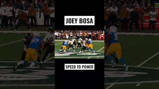 Pass Rush / Joey Bosa / Speed To Power Strip Sack / #passrush / #chargers