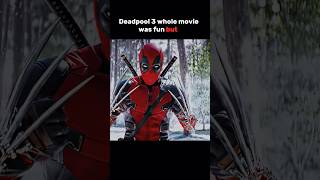 Deadpool 3 whole movie was fun 🥶😱 #deadpooledite #marvel #deadpool3 #deadpool #freeguy #shorts #edit