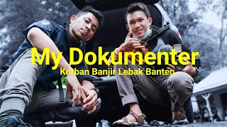 Dokumenter Korban Banjir Lebak Banten.