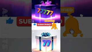 Choose One Gift Box 🎁 7777 or 77 ❤️ #shorts #viral #giftbox #challenge