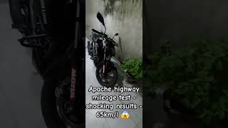 "Highway Performance Test: Assessing Apache's Mileage in Sports Mode" #tvs #apache #rtr310 #rtr1604v