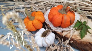 Реалистичная тыква своими руками 🎃 DIY Realistic Halloween Pumpkin 🍃 как сделать тыкву.