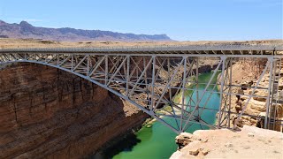 Navajo Bridge Over Colorado River (Marble Canyon, Arizona)