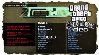 [GTA:SA] Cleo 4 - Random Mods