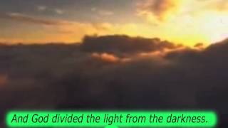 Creation Genesis 1:1-5 "The First Day" - Divine Melody - Christian Karaoke