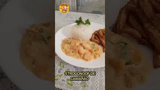 Esse Strogonoff é Sensacional. Camarão bem Fácil.