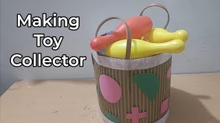 Making Toy Collector | Cement Crafts #crafts #wastematerialcraft  #diy