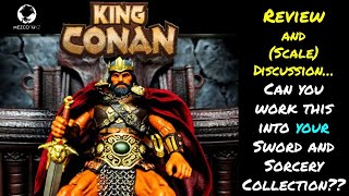 King Conan MEZCO One:12 Collective Review!  Lots of Size Comparisons!