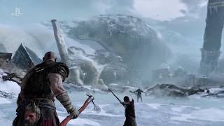 GOD OF WAR 4 Official Gameplay Trailer   PS4 PRo 4k Ultra HD E3 2017