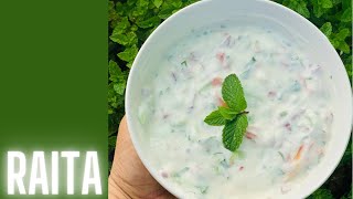 Raita | Simple Raita for Biryani or Pulao | Refreshing Raita #shorts