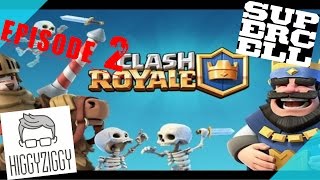 Clash Royale! Supercell's New Game! Ep. 2 First Game of Multiplayer