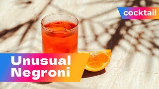 Unusual Negroni cocktail recipe