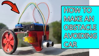 How to make a obstacle avoiding car |