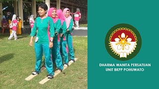 DWP Unit BKPP Pohuwato Juara I Lomba Balap Bakiak