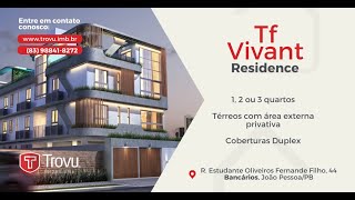 TF Vivant Residence - Apartamentos com 1, 2 ou 3 dormitórios à venda - Bancários - João Pessoa/PB