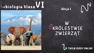 Biologia klasa 6 [Lekcja 1 - W królestwie zwierząt]