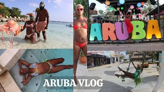 ARUBA TRAVEL VLOG 2022 | IT'S MY 40TH BIRTHDAY + FLAMINGO BEACH + PALM BEACH + BABY BEACH & MORE