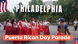 [4K] Philadelphia Walking Video | A Walk To The Puerto Rican Day Parade by The Art Museum