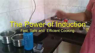 Experiments in Induction Cooking- electric vs gas