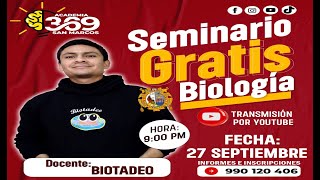 SOLUCIONARIO DE BIOLOGIA - 4TO EXAMEN DE LA PRE SM 2023 - I