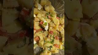 easy potato salad for summer #shorts #fyp #explore