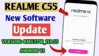 Realme C55 New Software Update | How to Update Software In Realme C55