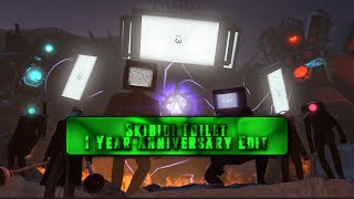 Skibidi Toilet 1 Year Anniversary Edit | #edit #1v1edit