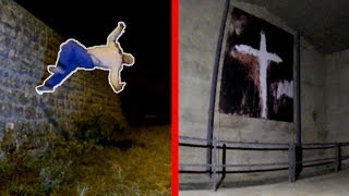 FAIRE DU PARKOUR LA NUIT !! Je tombe sur un lieu flippant !