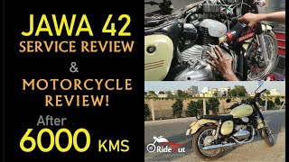 JAWA 42 | Second Service | 6000KMs | Personal Review | 2020 | Rideout