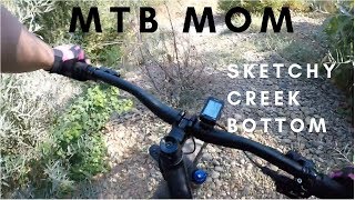 MTB MOM: Sketchy Lines at Creek Bottom Women's Mountain Biking