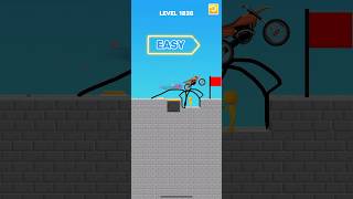 Draw bridge puzzle game level 1836 #gaming #drawing #Shorts