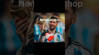 photoshop ronaldo vs non  photoshop messi #shorts #viral #trending #shortsfeed