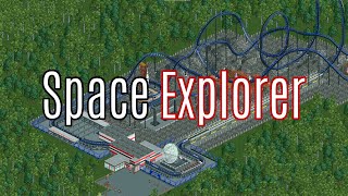 Space Explorer | OpenRCT2 roller coaster with original soundtrack